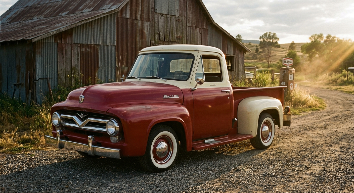 Ford F-100 1953–1956 — 2ND GEN — THE F-100
